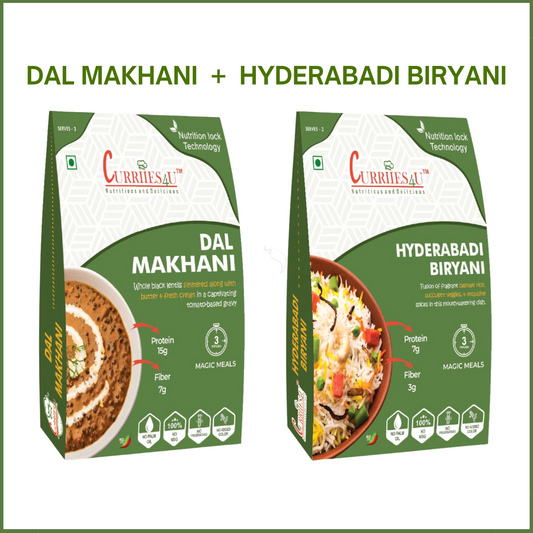 Dal Makhani + Hyderabadi Veg Biryani